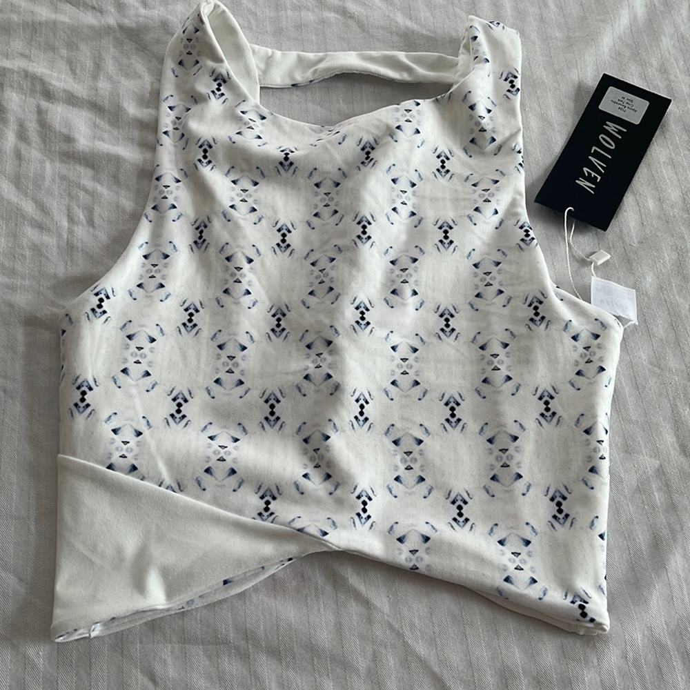 Wolven Alpine reversible Crop top